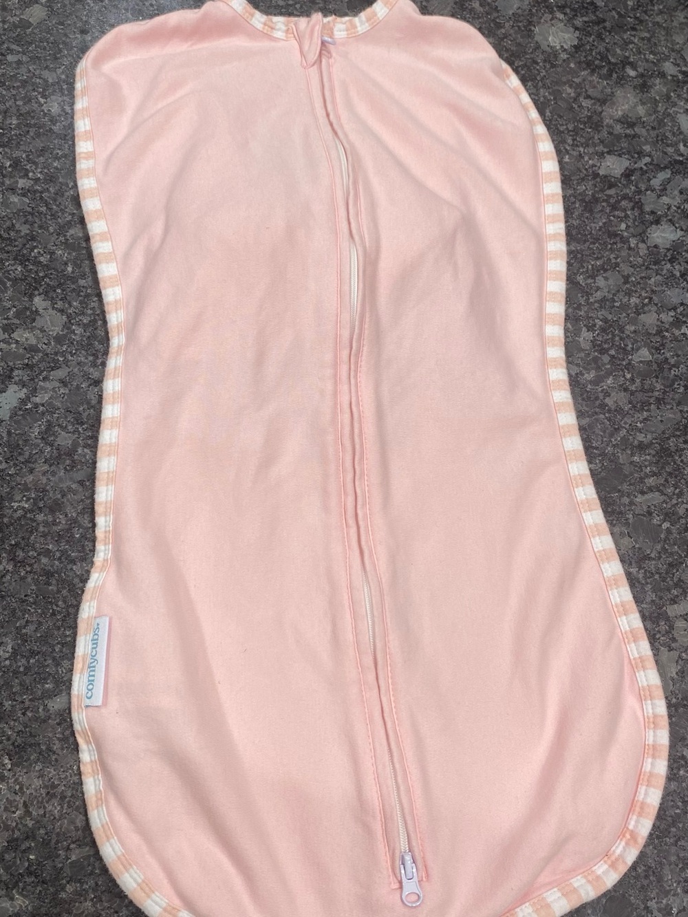 ComfyCubs Light Pink Baby Swaddle Sack 3-6m 14-18 lbs